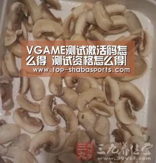 VGAME测试激活码怎么得 测试资格怎么得|沙巴体育app(图1) 沙巴娱乐